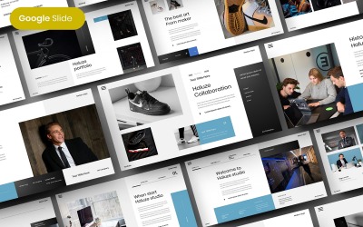 Haluze - Modello di diapositiva Google aziendale