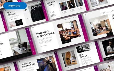Robert – Business Keynote Szablon