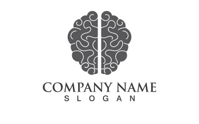 Health Brain Vector Illustration Icon Template V2
