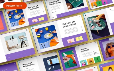 Nelson – Бізнес шаблон PowerPoint