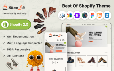 Shoesu - Mega Shoes Shopify 2.0 响应式主题