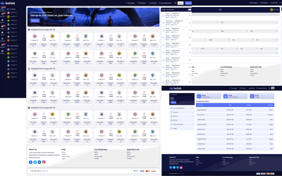 Betbee - Szablon HTML strony internetowej z zakładami sportowymi