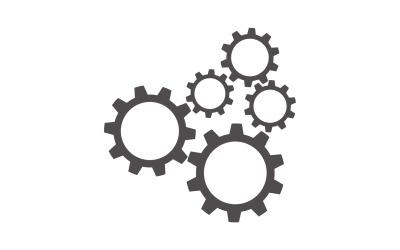 Gear Vector Icon Illustration Design V11