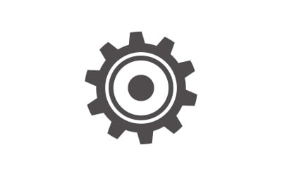 Gear Vector Icon Illustration Design V1