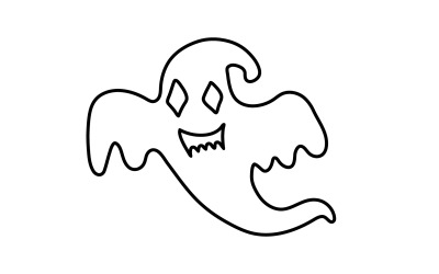 Halloween embrujado para su diseño para el día festivo Halloween V34