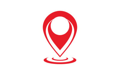 Location Point Icon Vector Illustration V17