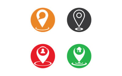 Location Point Icon Vector Illustration V20