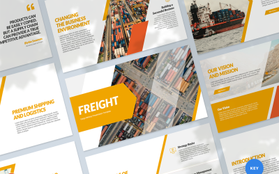 Cargo Delivery Presentation Keynote Template