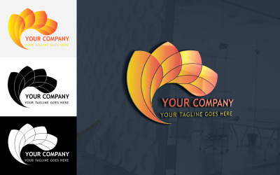 Diseño de logotipo de empresa hotelera creativa - Identidad de marca