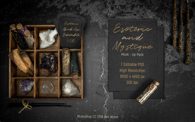 Esoteric And Mystique Mock-Up Pack
