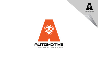 Modèle de logo de motif automatique