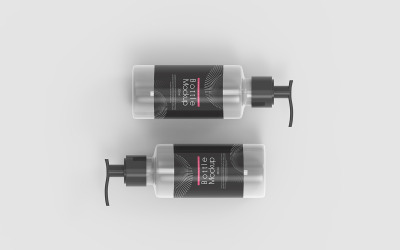 Pompa Şişe Mockup Vol 14