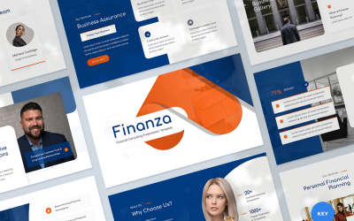 Financial Consulting Presentation Keynote Template