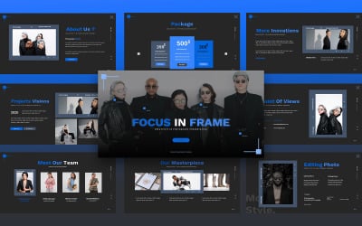 Focus In Frame Photography Powerpoint Template