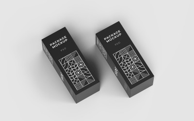 Product Box Mockup Vol 18