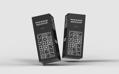 Product Box Mockup Vol 37