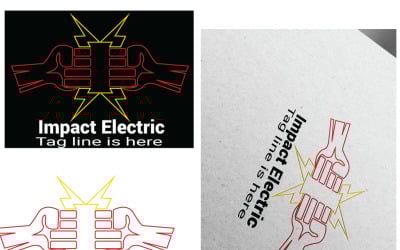 Electric Logo For Free Company Or Brand