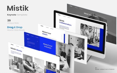 Mistik – 商业主题演讲模板
