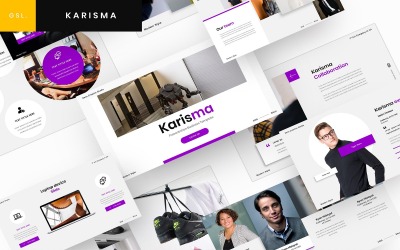 Karisma - İş Google Slayt Şablonu