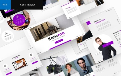 Karisma — шаблон бизнес-презентации