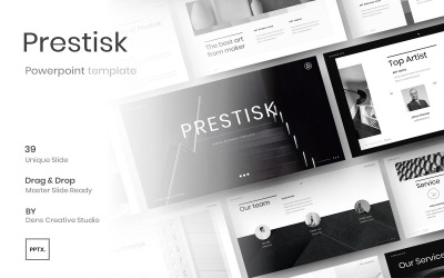 Prestisk – Business PowerPoint Template