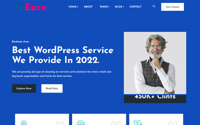Hamuz – Megoldások és technológia WordPress téma