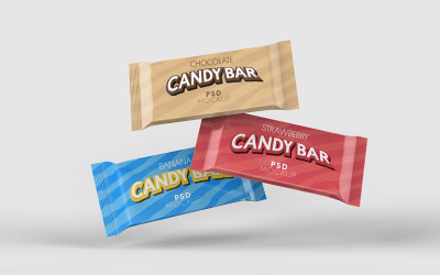 Modello di mockup di Candy Bar Vol 16