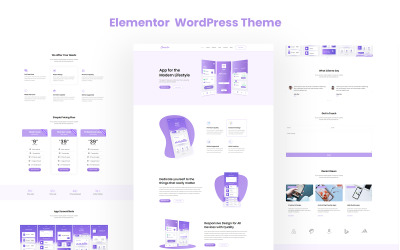 Smarters - Software 0r App Multipurpose &amp;amp; Responsive WordPress Theme