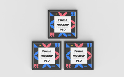 Maquete de Moldura Quadrada Vol 14