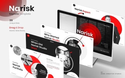 Narisk — Шаблон бизнес-презентации