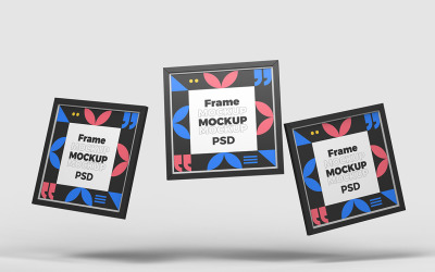 Square Frame Mockup 16. évf