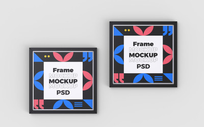 Square Frame Mockup Vol. 02