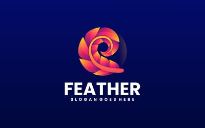 Pióro Gradient Logo Styl 1