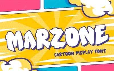 Marzone - Cartoon-display