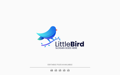 Küçük Kuş Gradyan Logosu 3