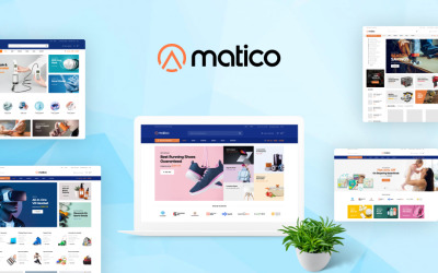 TM Matico — тема Prestashop для многоцелевой торговой площадки