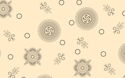 Design de padrão sem costura | Modelo de padrão de vetor | Design de padrão de luxo