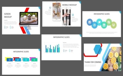 Modello PowerPoint per affari dal design minimale