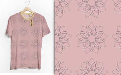 Zökkenőmentes mintatervezés | Digitális mintasablon | Vector Minta Design