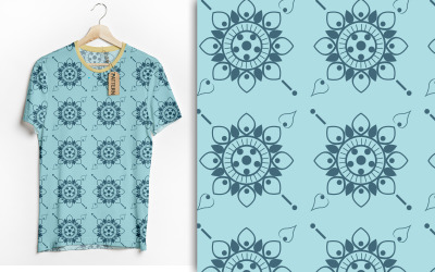 Zökkenőmentes mintatervezés | Luxus mintatervezés | Vektor mintás sablon