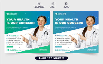 Clinic treatment social media post