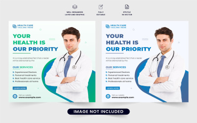 Hospital service promotion template