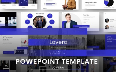 Lovera – PowerPoint-mall för företag