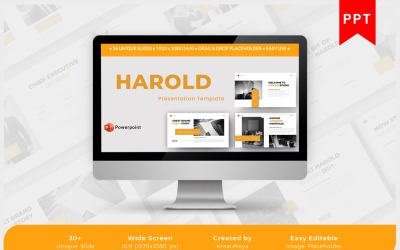 Harold - İş PowerPoint Şablonu