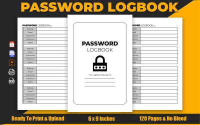 Passwort Logbuch KDP Interior Design