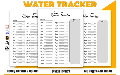 Water Tracker KDP Inredning