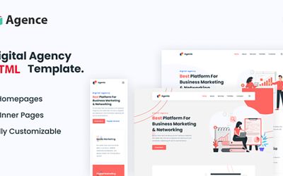 Agence - Шаблон Html цифрового агентства