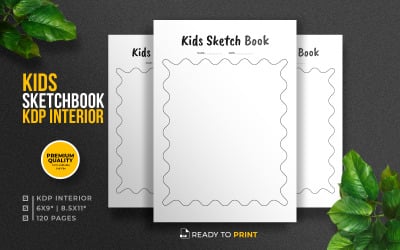 Kids Sketchbook KDP Interior