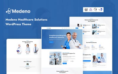 Motyw WordPress Medeno - rozwiązania dla opieki zdrowotnej