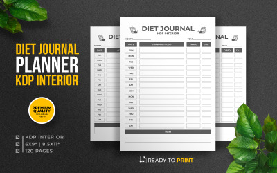 Diet Journal KDP Interior